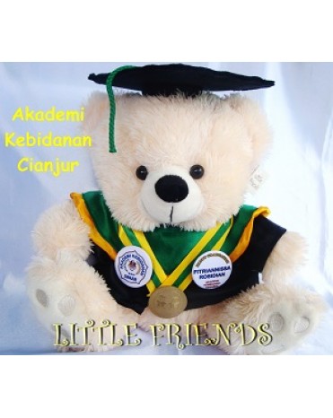 Boneka Wisuda Akademi Kebidanan Cianjur (30 cm)